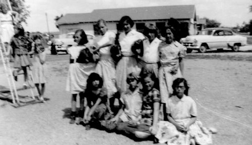 Playground at Young School in 1954